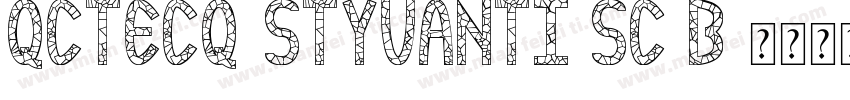 QCTECQ STYuanti-SC-B字体转换